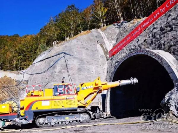 徐工掘进机助力黑山共和国南北高速公路Jabuka隧道